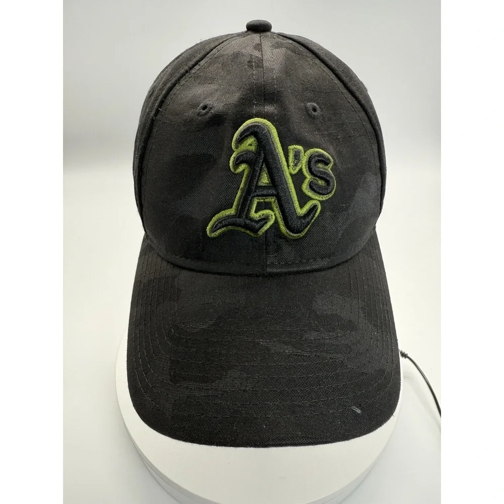 Authentic MLB New Era Oakland Athletics black camouflage Flex Hat‎